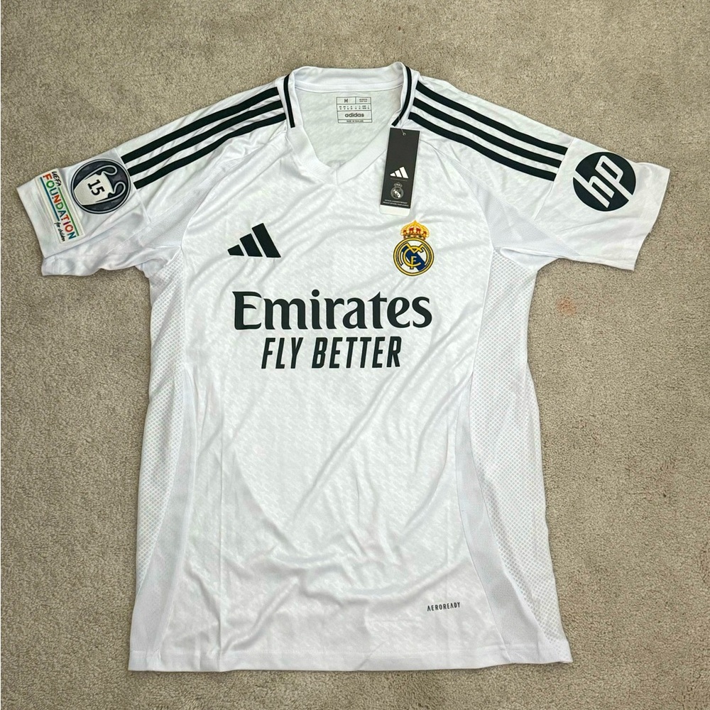 Real Madrid jersey Kylian Mbappe champions league edition soccer medium 24/25